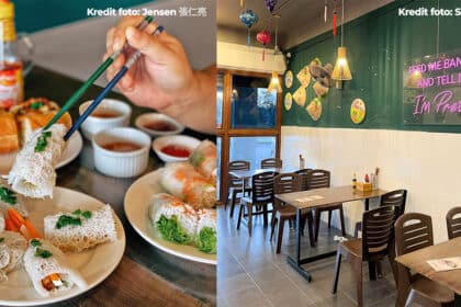 [NON-HALAL] Menyajikan Makanan Vietnam, Anda Harus Cuba Jenny Little Vietnam Cafe Di Kuching