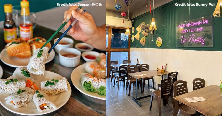 [NON-HALAL] Menyajikan Makanan Vietnam, Anda Harus Cuba Jenny Little Vietnam Cafe Di Kuching