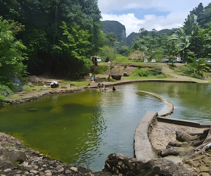 Port Riadah Tersembunyi Di Bau, Kunjungi Abba Paradise Lokasi Terbaru Mandi Manda Yang Menarik