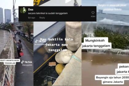 [VIDEO] Jadi Kerisauan Penduduk, Netizen Kongsi Video Paras Air Lebih Tinggi Dari Darat Di Jakarta