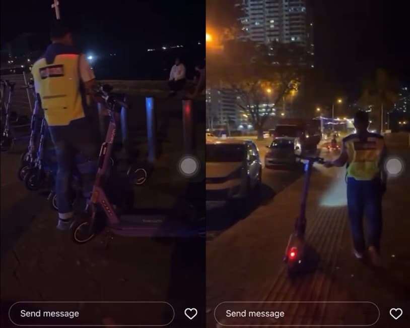Netizen Berpendapat Beam Tidak Ada Permit, E-Skuter Di Kota Kinabalu Kena 'Angkut'
