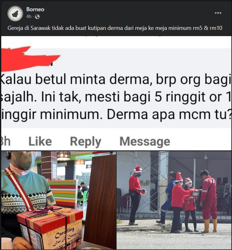 'Penunggang Agama' Ambil Kesempatan Minta Derma Di Sarawak, Netizen Diminta Berwaspada