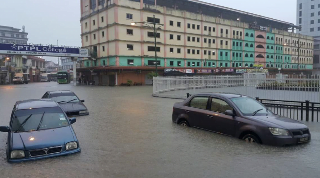 Kawasan Rendah Di Kuching Dijangka Tenggelam Pada 2050