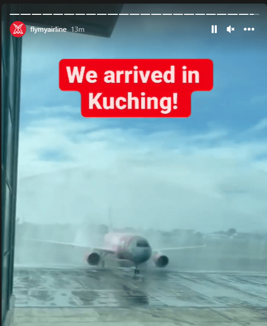 MYAirline Lancarkan Penerbangan Sulung Ke Kuching Hari Ini