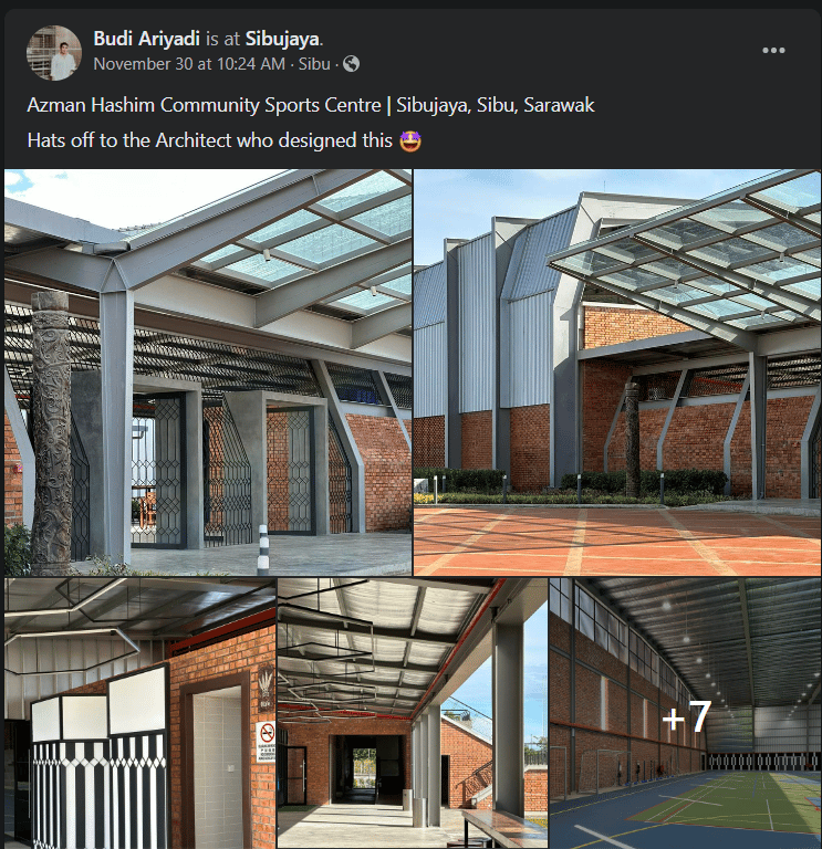 Nampak Macam Di UK, Pusat Sukan Komuniti Di Sibu Jaya Ini Buat Netizen Teruja