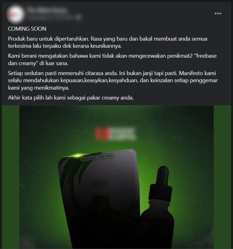 Tular Kenderaan Diconteng Sangkakan Suami Gila Janda, Rupanya Marketing Vape Jenama Tempatan
