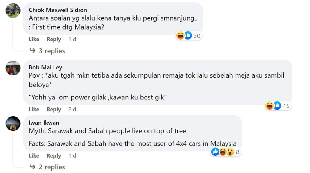 'Apa Soalan Korang Malu Tanya Orang Sabah Sarawak', Ini Respon Kelakar Netizen
