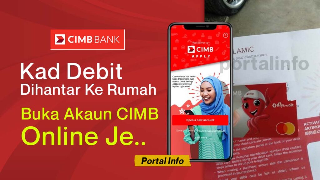 Tak Perlu Ke Bank, Ini Cara Tukar Kad CIMB Anda Secara Dalam Talian