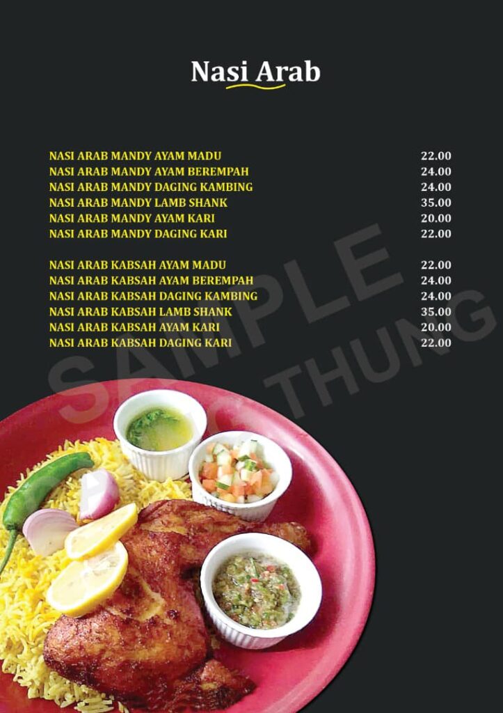 Sedap Tak Terkata, Warga Kuching Wajib Cuba Rina Nasi Arab No 1 Di Padungan Ini