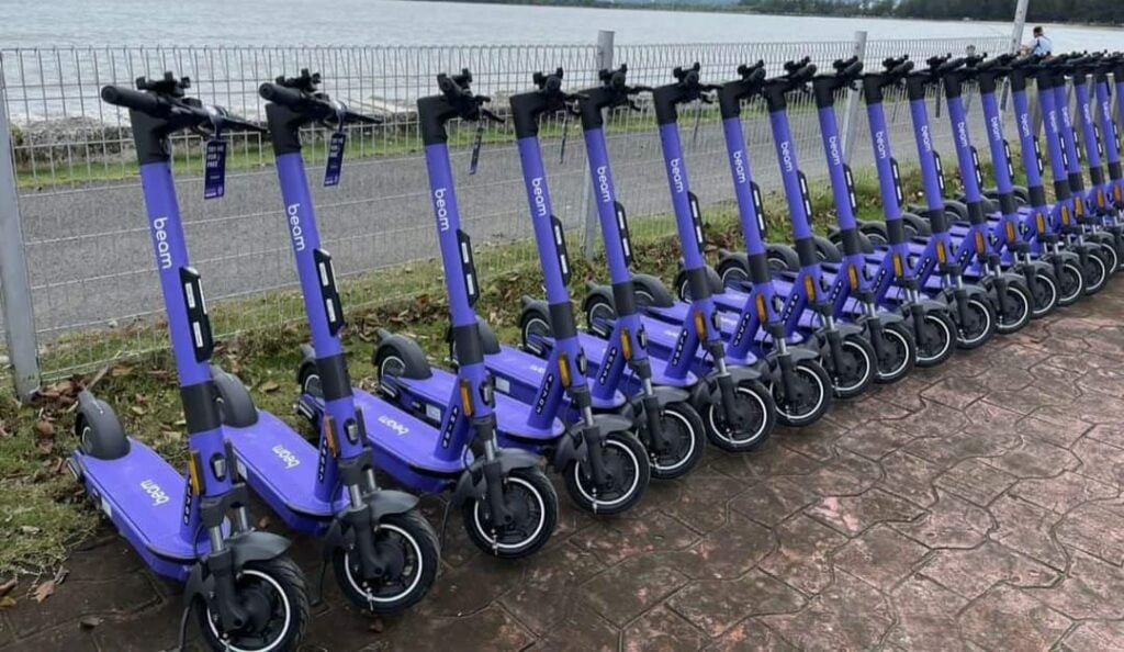 Operasi Skuter Elektrik Beam di Kuching Rupanya Haram, Perlu Permit