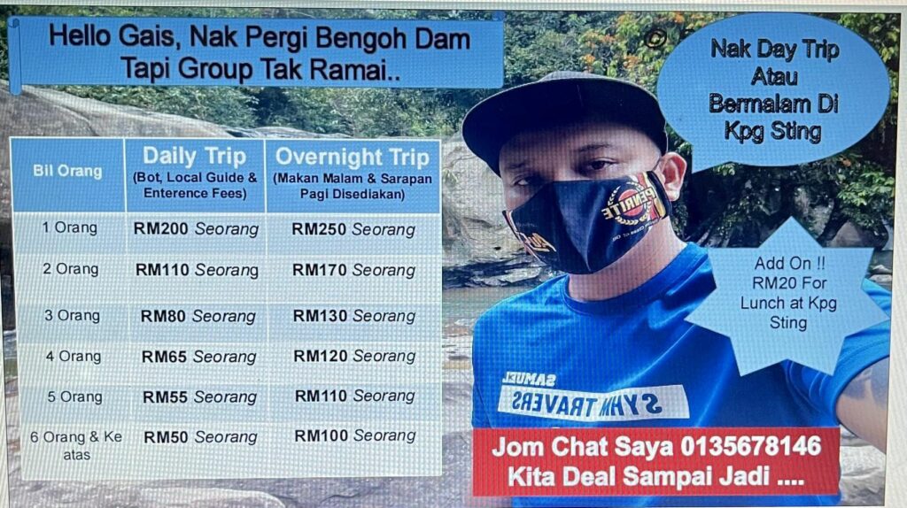 Seperti Berada Di 'Jurassic World', Ini Itinerari 2 Hari 1 Malam Menerokai Syurga Tersembunyi Bengoh Dam
