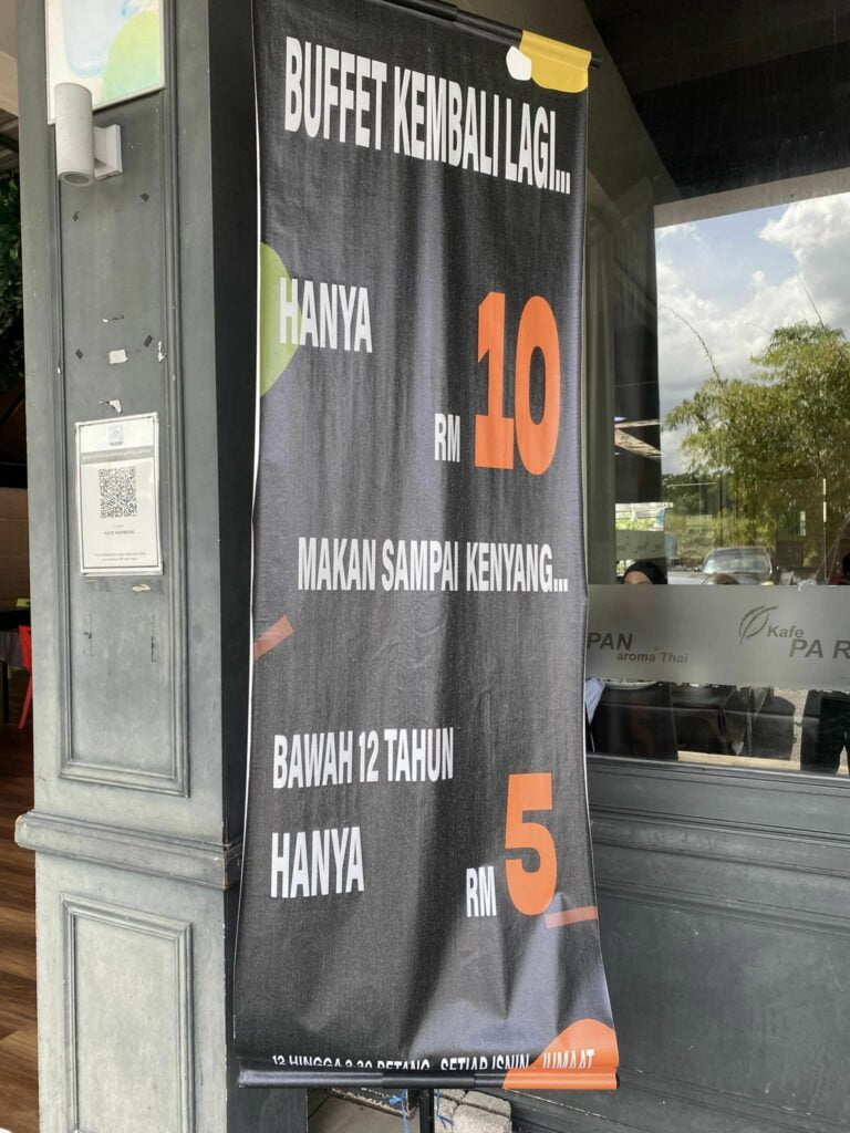 Port Baru Nasi Campur, Kafe Parimpan Metrocity Tawar Makan Sepuasnya Serendah RM 10 Seorang