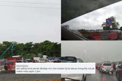 3 Jam Tersangkut, Netizen Desak Projek Lampu Isyarat Jalan Kuching-Samarahan Disegerakan