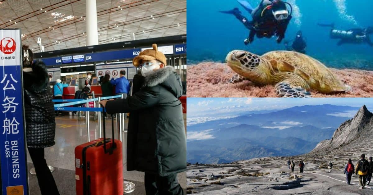 Sabah Antara Negeri Pertama Tetapkan SOP Kemasukan Pelancong Dari China