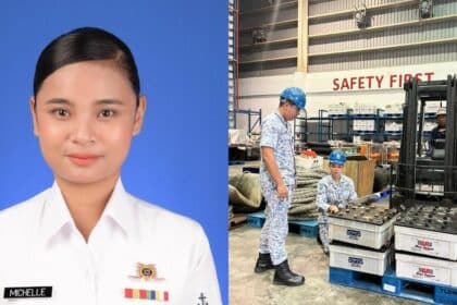 Laskarnita Pertama TLDM Dari Sarawak Ini Cipta Sejarah Diiktiraf Sebagai Juruteknik Bertauliah TLDM