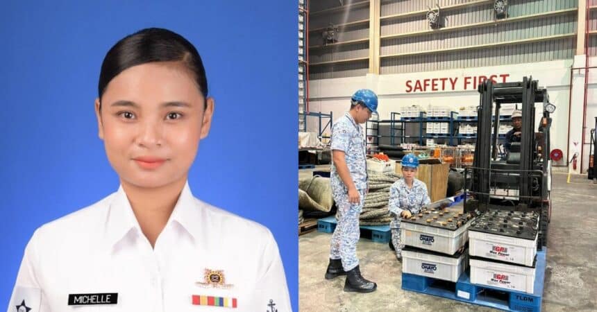 Laskarnita Pertama TLDM Dari Sarawak Ini Cipta Sejarah Diiktiraf Sebagai Juruteknik Bertauliah TLDM
