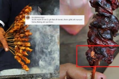 Jumpa Telur Lalat 'Berkampung' Pada Sate, Perkongsian Wanita Ini Buat Warga Kuching Geli-geliman