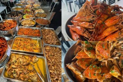 Hidang Lebih 30 Menu, Peminat Makanan Laut Wajib Singgah Ke Khalish79Seafood Telaga Air Ini
