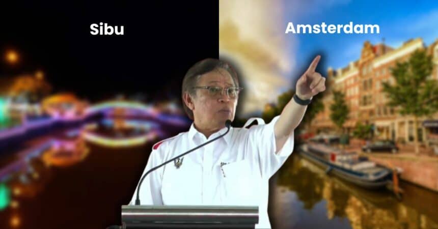 Bukan Sekadar Angan-angan, Abang Jo Serius Impikan Pembangunan Sibu Seperti Amsterdam