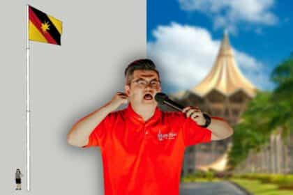 Telan Kos 30 Juta, MP Kuching 'Bantah' Idea Kerajaan Sarawak Mahu Bina Tiang Bendera Tertinggi
