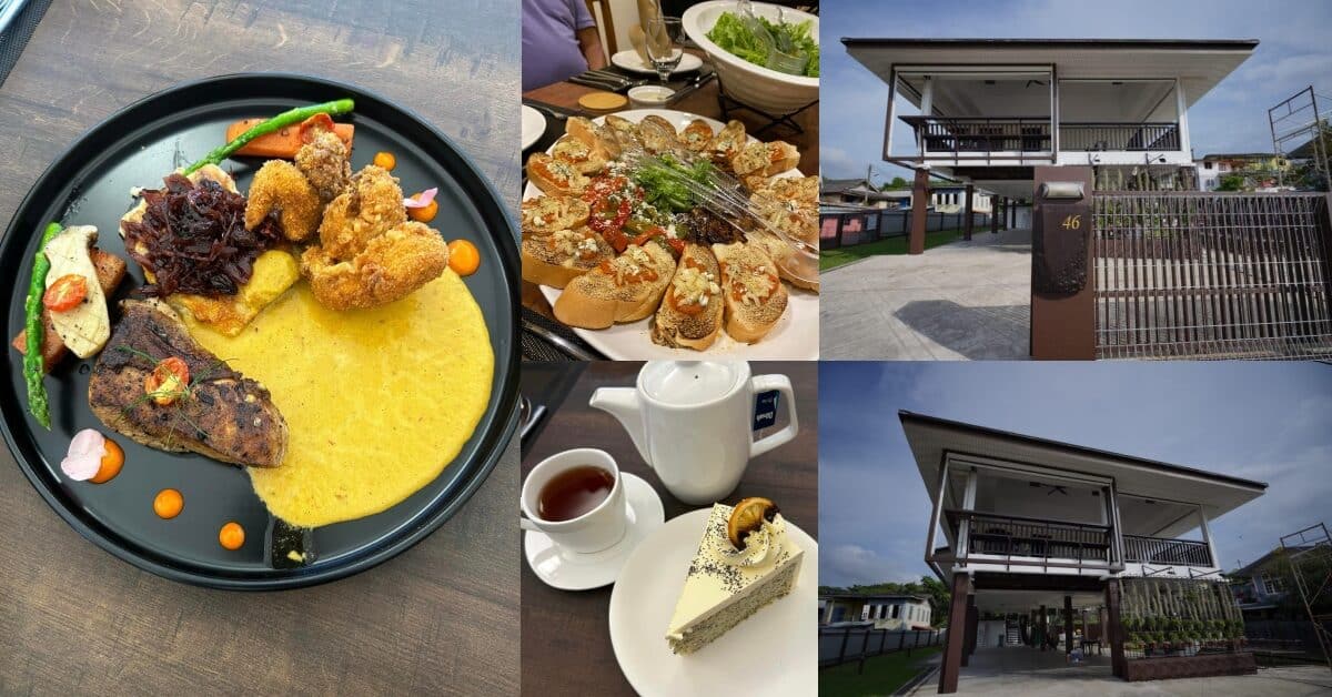 Ala-Ala Fine Dining, 46 Kafe D Boyan Ini Tawar Makanan Enak Serta Pemandangan Indah Kuching