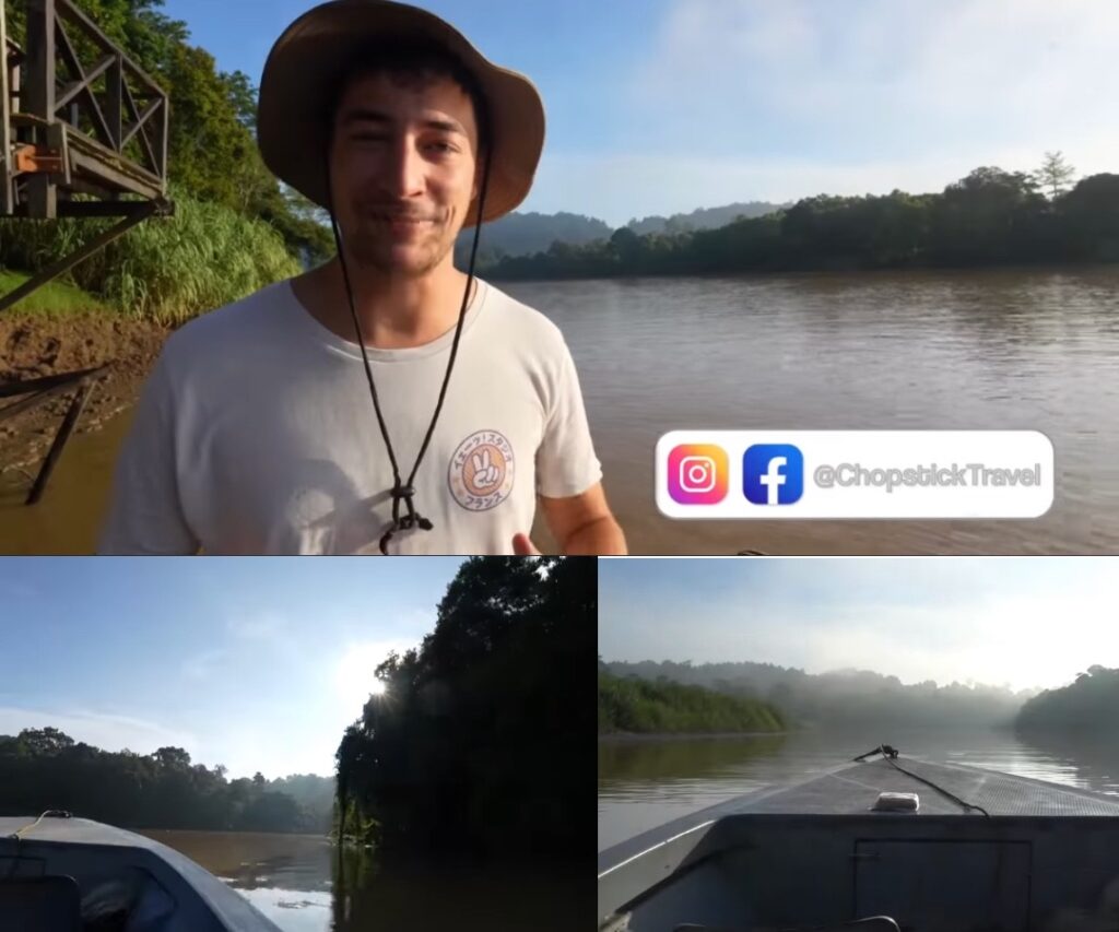 Gemar Menjelajah Dunia, Mat Salleh Ini Kongsi Keunikan Alam Sepanjang Sungai Kinabatangan