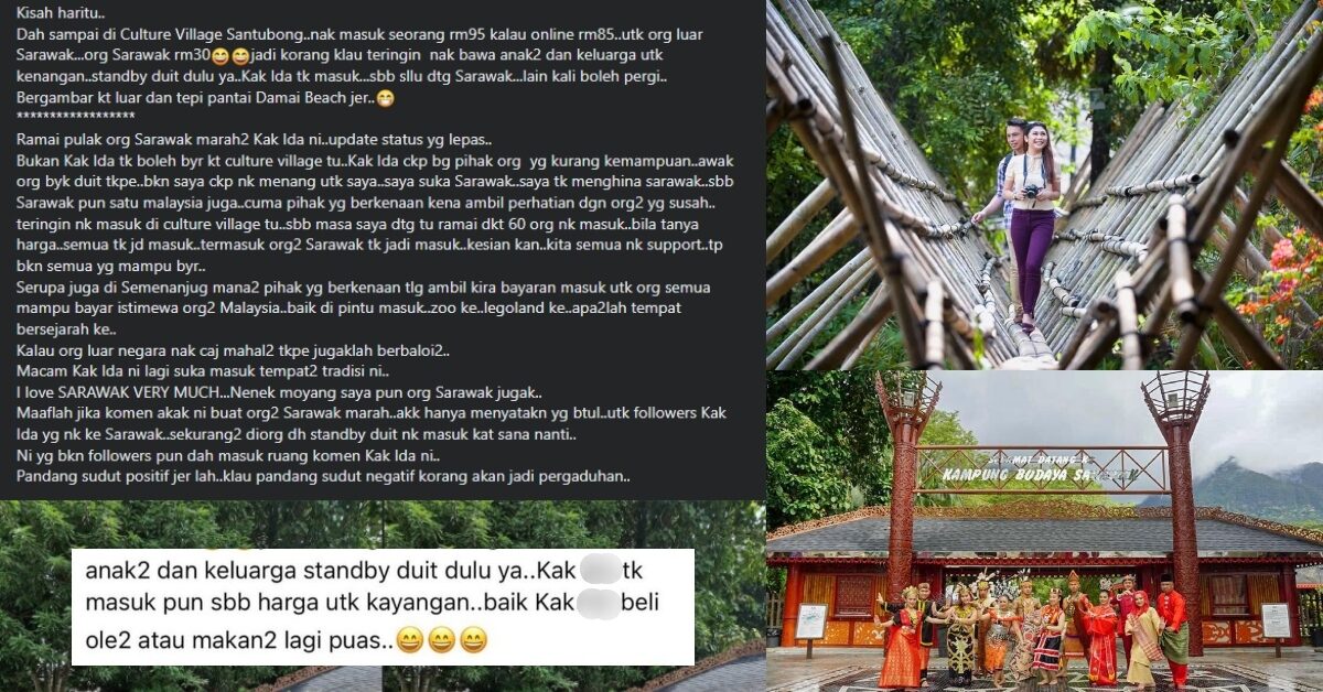 'Harga Untuk Kayangan', Lagi Sekali Harga Tiket Masuk Kampung Budaya Jadi Bualan Netizen
