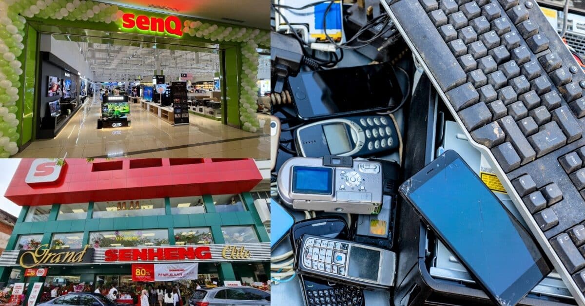 Kitar Semula Barangan Elektronik Terpakai Di Senheng Dan SenQ Dapat Baucar, Ini Caranya