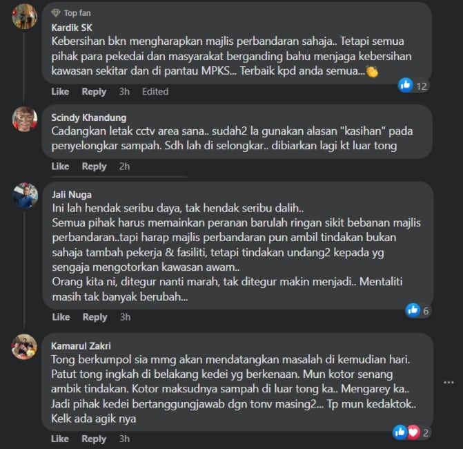 MPKS Turun Padang Bersihkan Tapak Pembuangan Sampah Di Samarahan Raih Pujian Netizen