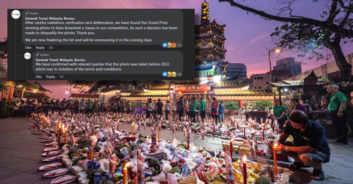 Pemenang Pertandingan Fotografi 'Hidden Gems Sarawak' Ditarik Balik, STB Bakal Umum Pemenang Baharu