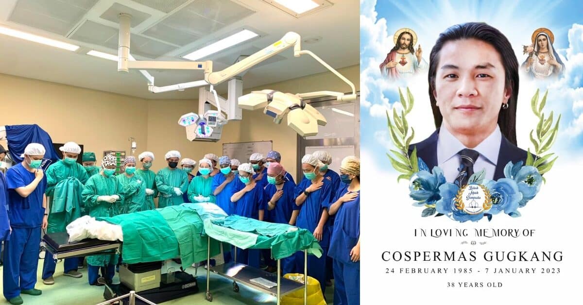 Penderma Budiman Di Sabah, Mendiang Cospermas Gugkang Derma Kornea Kepada Insan Memerlukan