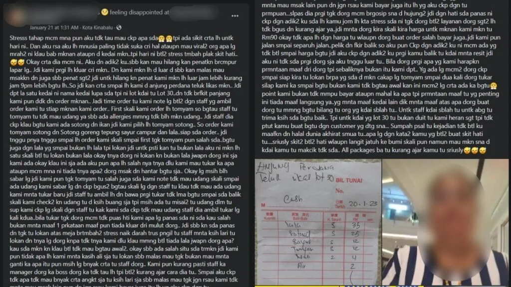 Dicas Harga Kayangan Di Sabah, Ramai Kongsi Pengalaman Sama Di Kedai Makan Seafood Ini