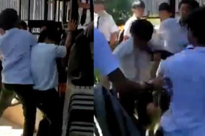 [VIDEO] Seorang Pelajar Di Kota Kinabalu Dibelasah Ramai-Ramai, Netizen Gesa Tindakan Dibuat