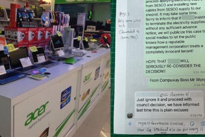 Bekalan Elektrik Diputus, CompuWay Kecewa Dilayan Tidak Professional Oleh Pihak Pengurusan