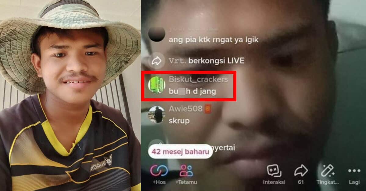 Lelaki Iban Ini Sering Dibuli Semasa Buat 'Live', Netizen Berang Dengan Sikap Orang Sarawak Sesama Sendiri