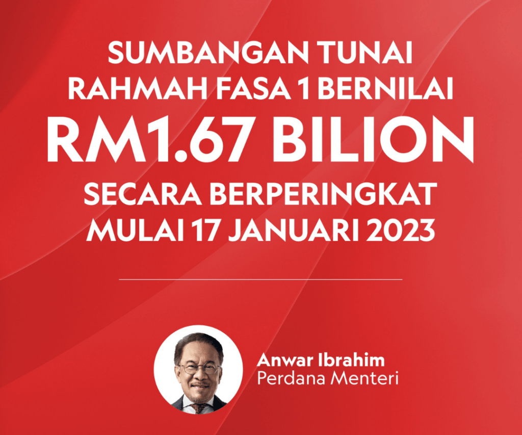 Berita Baik, Sumbangan Tunai Rahmah STR Fasa 1 Mula Dibayar Hari Ini