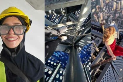 Jatuh Cinta Dengan Menara Merdeka 118, Wanita Ini Cerita Cara Ceroboh Mendaki Ke Atas