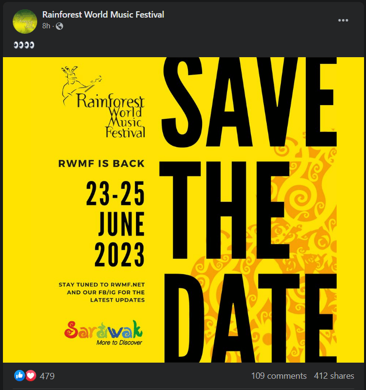 Keluar 'Teaser', Rainforest World Music Festival Kembali Lagi! Bakal Diadakan Bulan Jun Ini