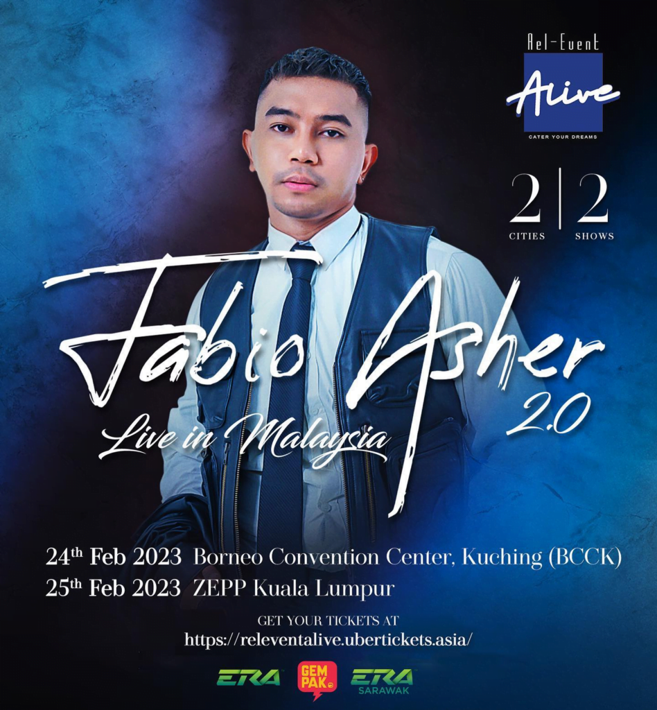 Berlangsung 24 Februari Ini, Jangan Lepaskan Peluang Lihat Persembahan Fabio Asher Di Kuching