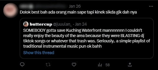 Rimas Muzik Bingit DJ Tiktok Di Waterfront Kuching, Netizen Minta Pihak Berkuasa 'Turun Padang'