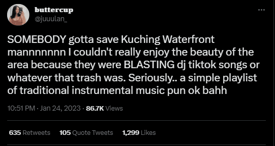 Rimas Muzik Bingit DJ Tiktok Di Waterfront Kuching, Netizen Minta Pihak Berkuasa 'Turun Padang'
