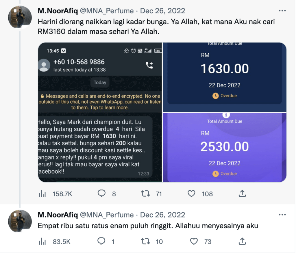 Terjerat Sindiket Wang Segera, Lelaki Ini Menyesal Guna Aplikasi 'Money Lender'