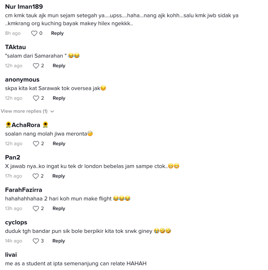 'Angol' Dengan Soalan Remeh Tentang Sarawak, Celoteh Lelaki Ini Buat Ramai Terhibur