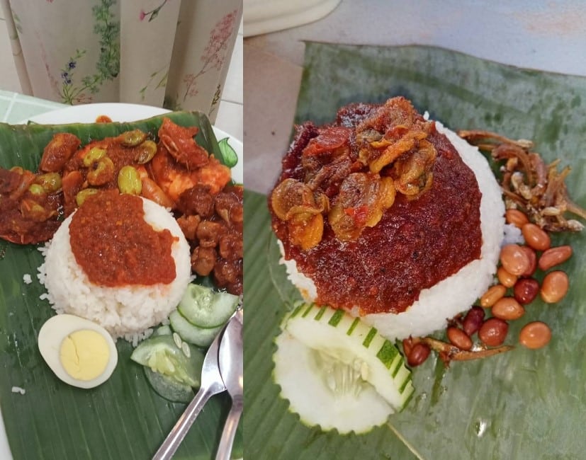 Murah Dan Sedap, Gerai Di Samarahan Ini Jual Nasi Lemak Hanya RM1.50 Sahaja