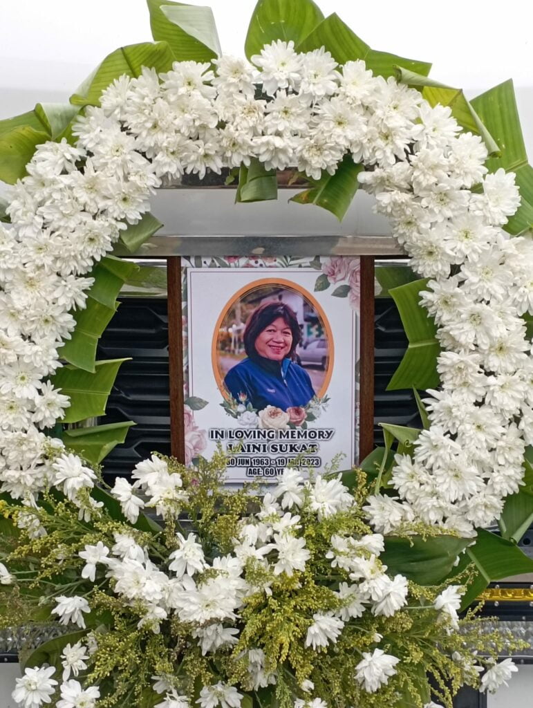 Jasa Terakhir, Mendiang Laini Sukat Hadiahkan Sepasang Kornea Mata Di Sabah