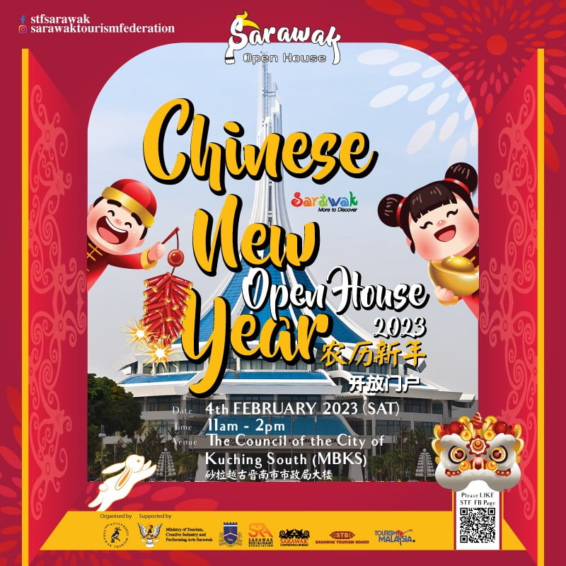 Berlangsung Esok, MBKS Anjur Rumah Terbuka Sempena CNY Buat Warga Kuching