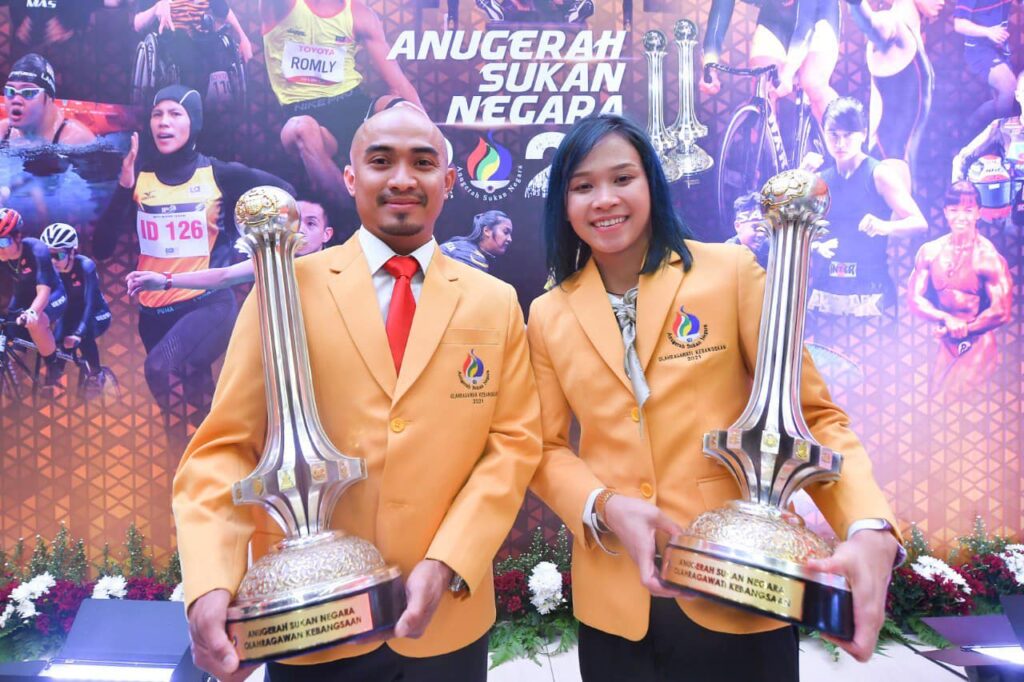 Dinobat Olaragawan Dan Olaharagawati, 3 Atlet Borneo Sapu Bersih Anugerah Sukan Negara 2021