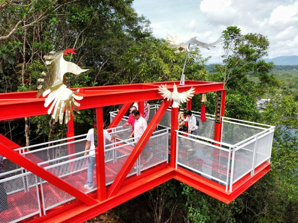 'Wajah Baru' Kuil Golden Hill Jadi Tarikan Baru Di Bau