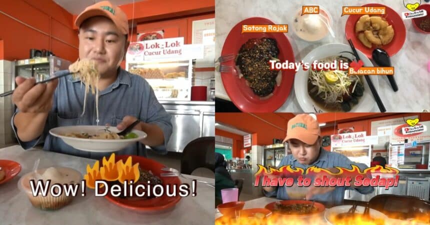 Bihun Belacan Pikat Hati 'Chu Bro', Review Jujur Youtuber Korea Ini Tarik Perhatian Netizen Sarawak