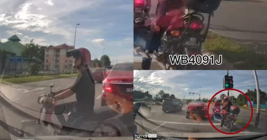 Langgar Lari Di Jalan Batu 11, Mangsa Kongsi Video Dashcam Mohon Netizen Cari Penunggang Motosikal Ini